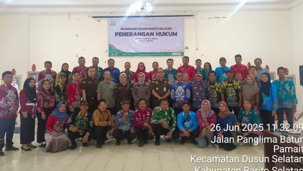 Pemdes Janggi Hadiri Sosialisasi Aplikasi Jaga Desa oleh Jaksa Garda Desa