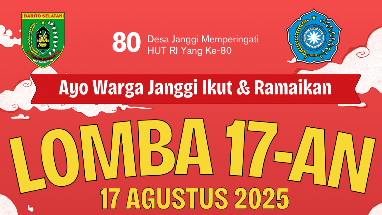 PERLOMBAAN HUT RI KE-80 DESA JANGGI
