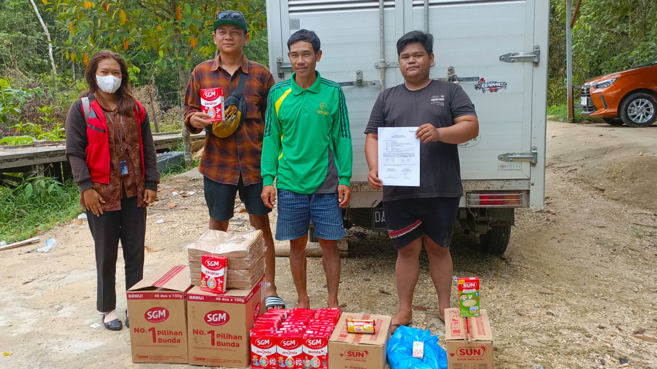 Penyerahan Bantuan CSR PT. Mutu untuk Posyandu Desa Janggi