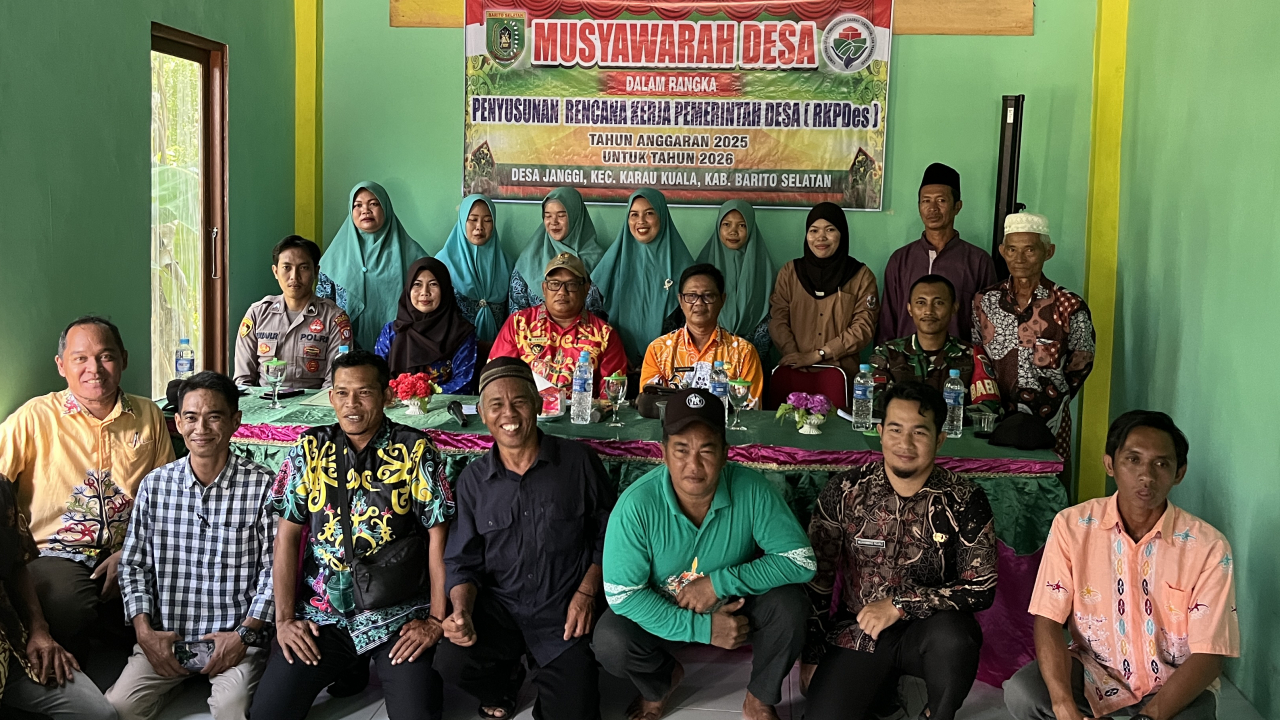 Musyawarah Desa Janggi Penyusunan dan Bentuk Tim RKPDes Tahun 2026