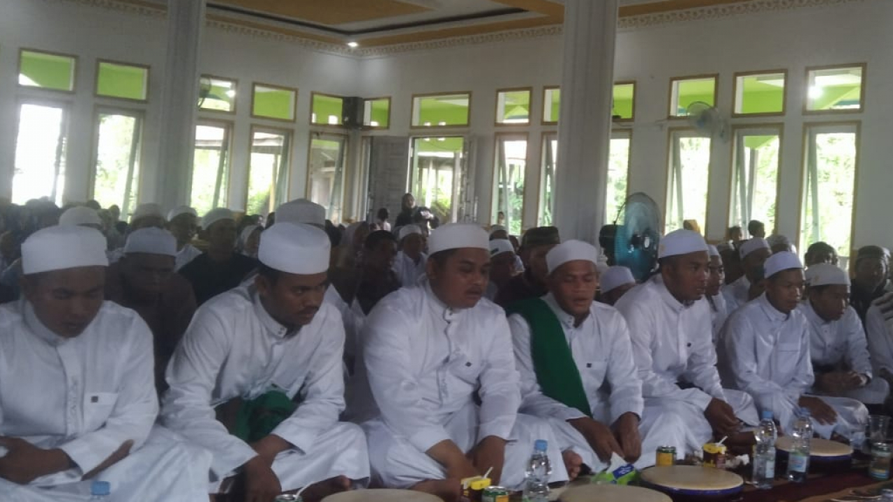 Peringatan Maulid Nabi Besar Muhammad SAW di Masjid Asy Syuhada Desa Galinggang