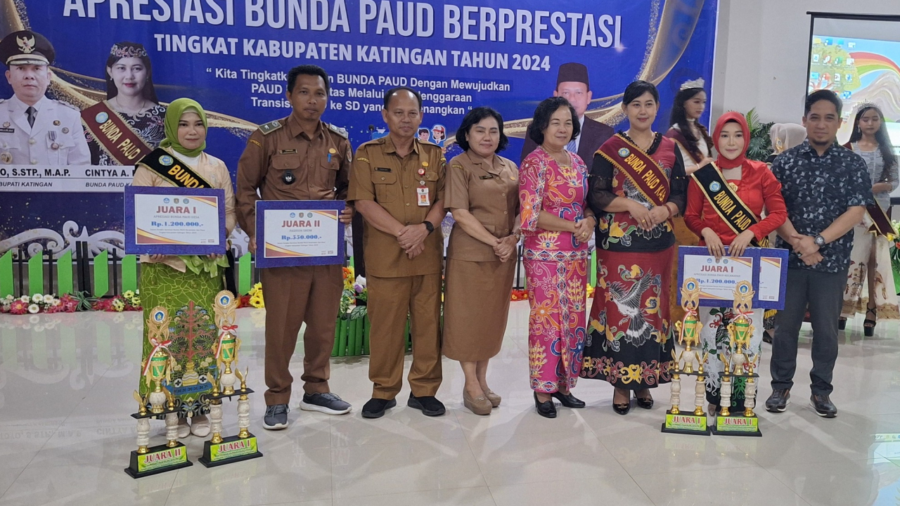 Bunda PAUD Desa Galinggang Raih Juara 1