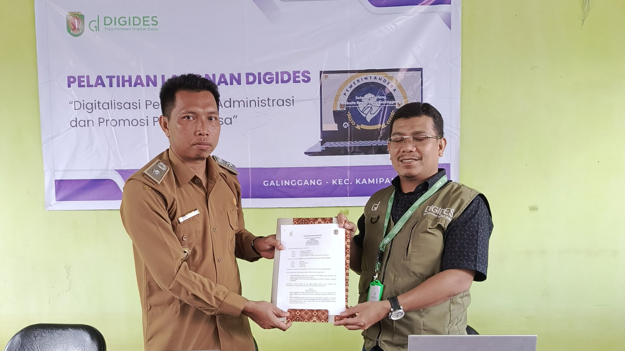 Galinggang Menuju Desa Digital