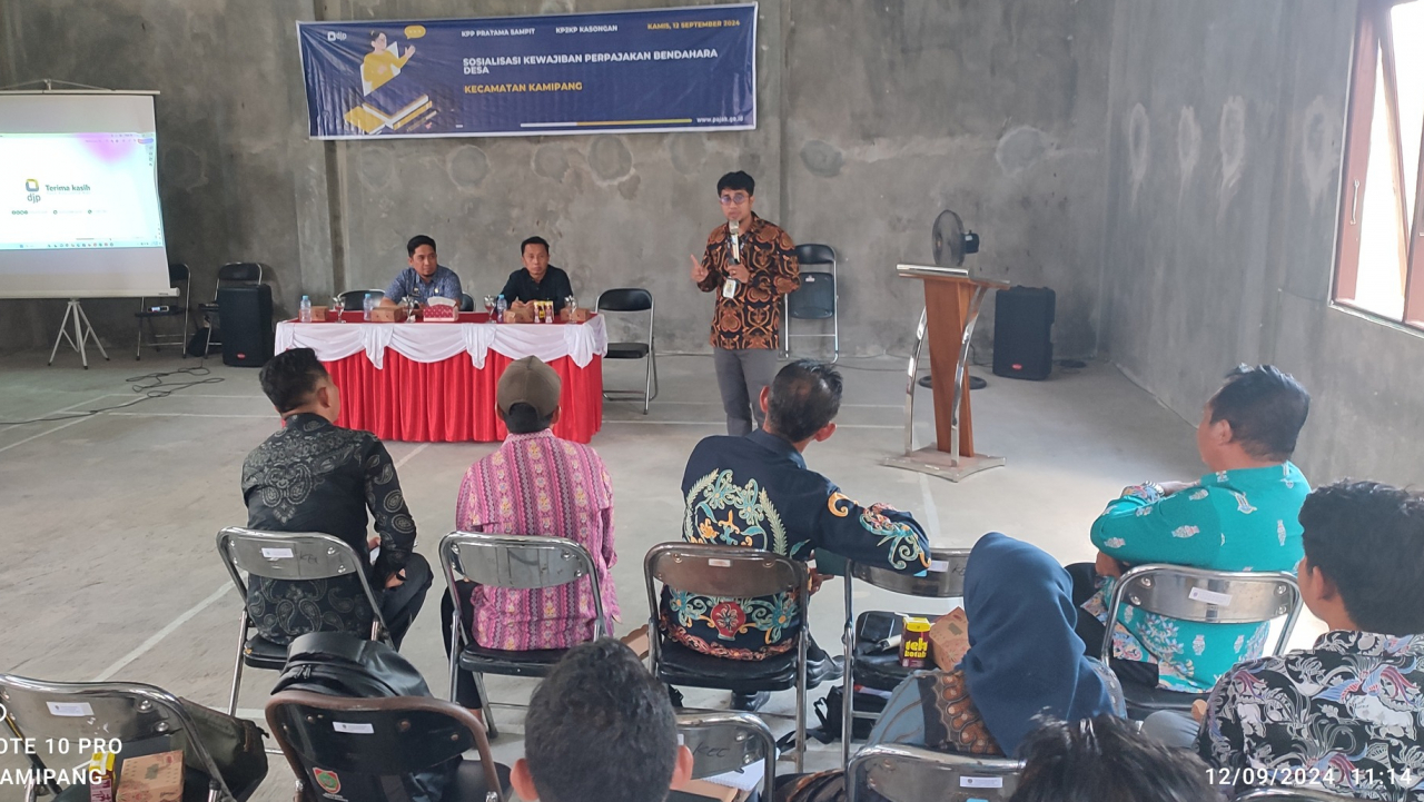 SOSIALISASI KEWAJIBAN PERPAJAKAN BENDAHARA DESA