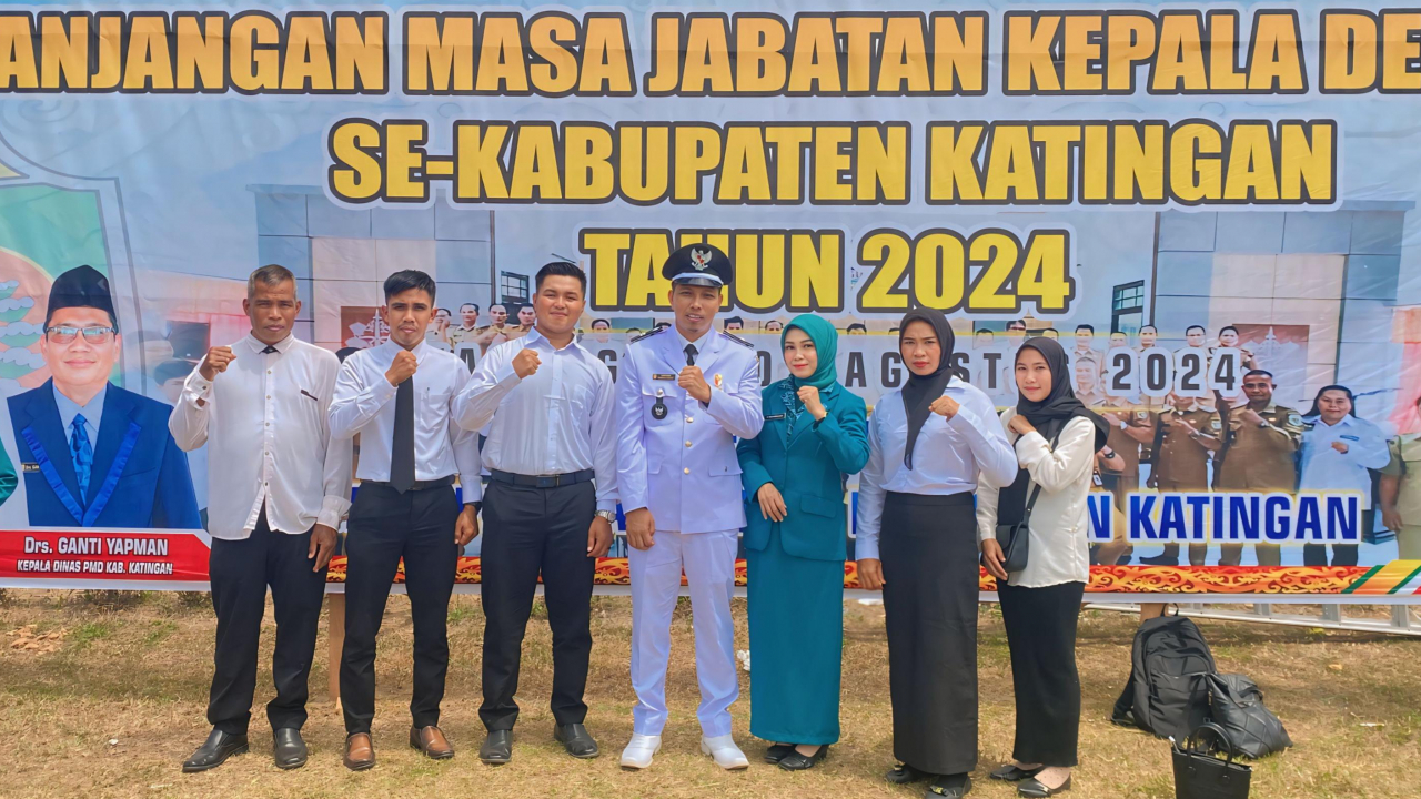 Pengukuhan Kepala Desa dan BPD Se Kabupaten Katingan