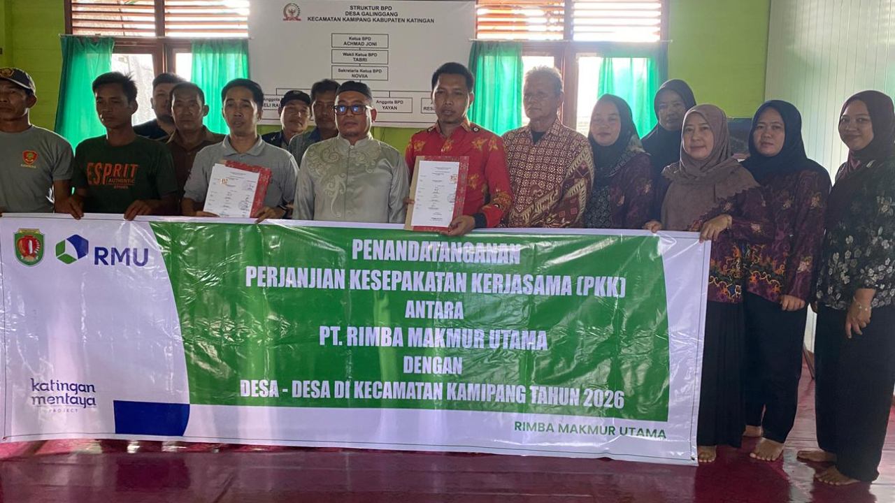 PEMDES GALINGGANG JALIN PKK DENGAN PT. RMU