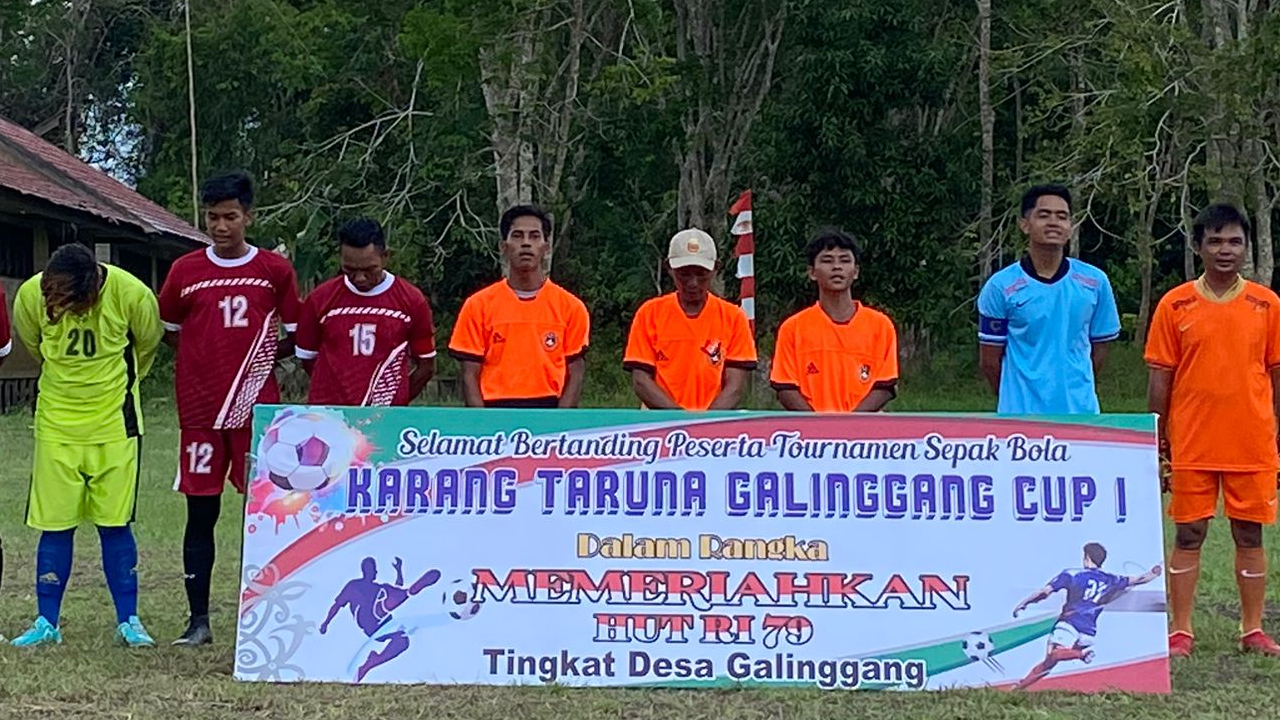 Pembukaan Turnamen KARANG TARUNA GALINGGANG CUP I 2024