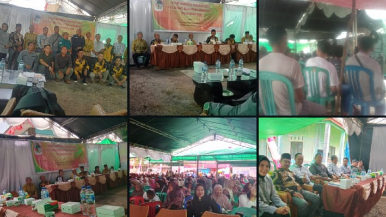 Kepala Desa Sembuluh I hadiri Rapat Anggota Tahunan (RAT) Koperasi Kosudra Desa Sembuluh I.
