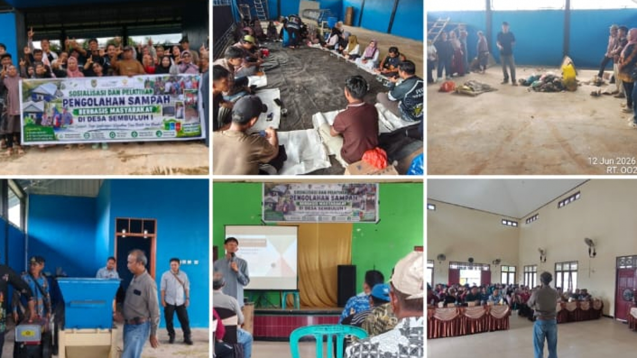 Peningkatan Kesadaran Lingkungan, TPS 3R Gelar Sosialisasi dan Pelatihan bagi Warga