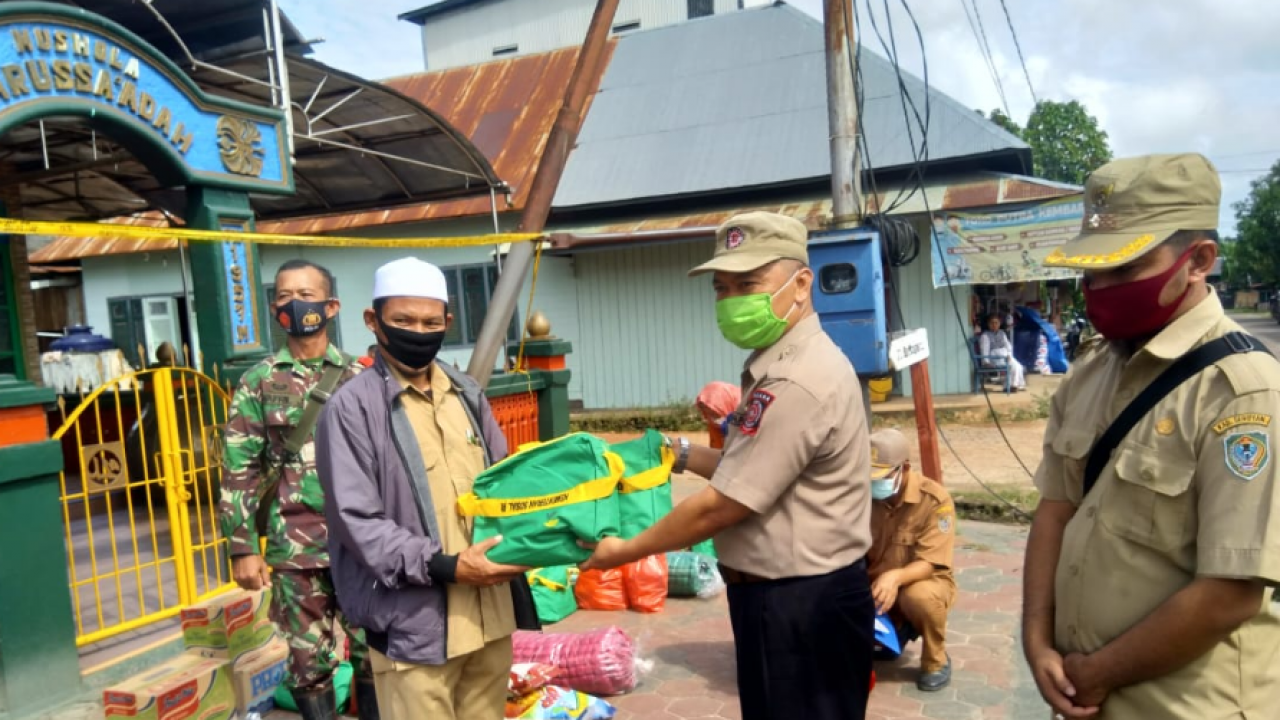 Kepedulian Gubernur Kalteng Untuk Masyarakat Desa Sembuluh I Yang Mengalami Musibah Kebakaran