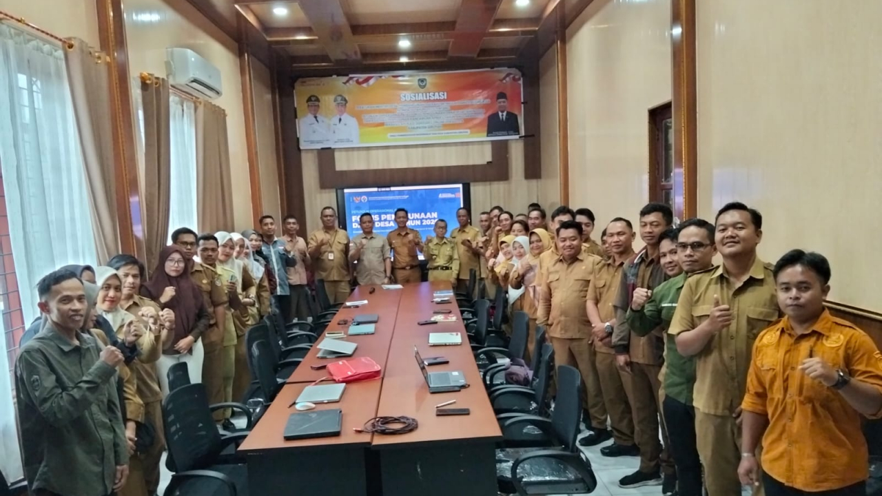 Sosialisasi Permendes dan Siskeudes Online di Seruyan