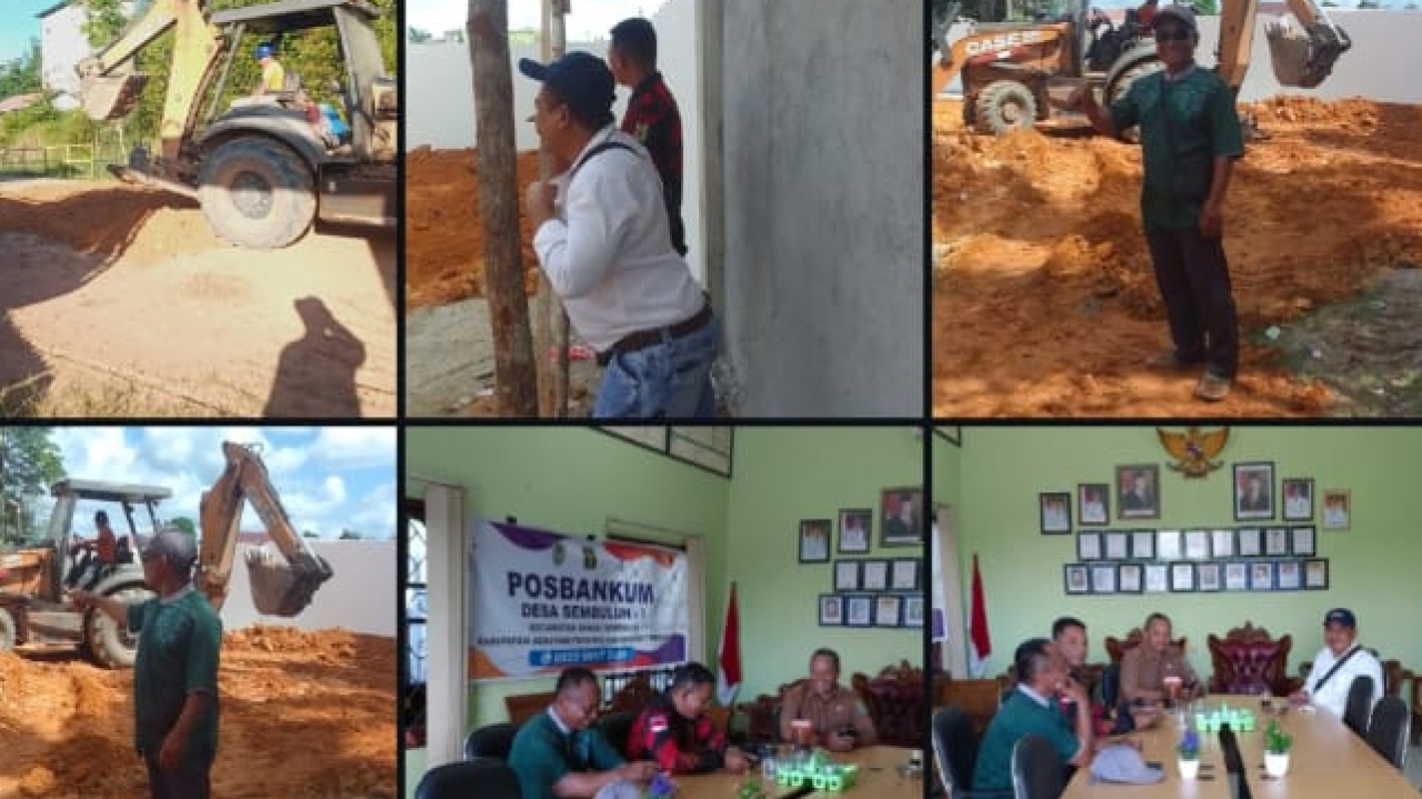Bantuan Alat Berat dari Wilmar Dukung Percepatan Pembangunan KDMP di Desa Sembuluh I