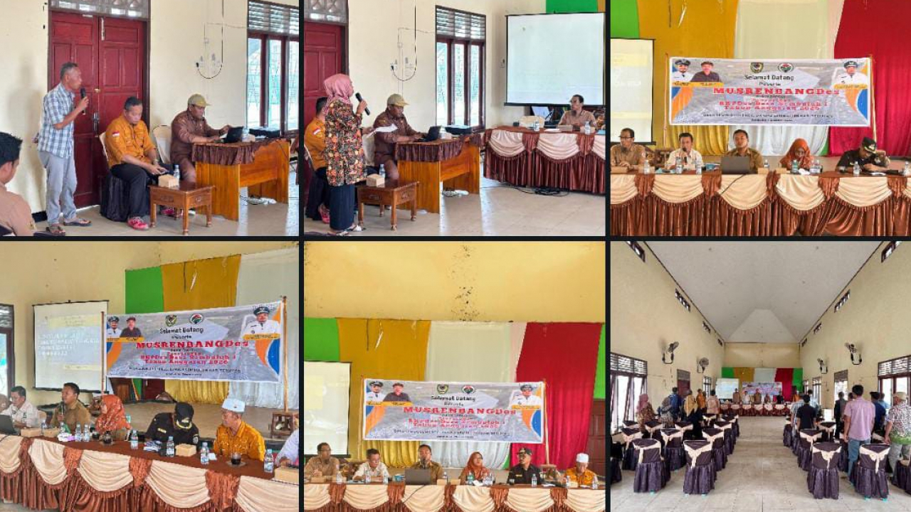 MUSDes Sembuluh Satu: Prioritaskan Pembangunan Desa 2026