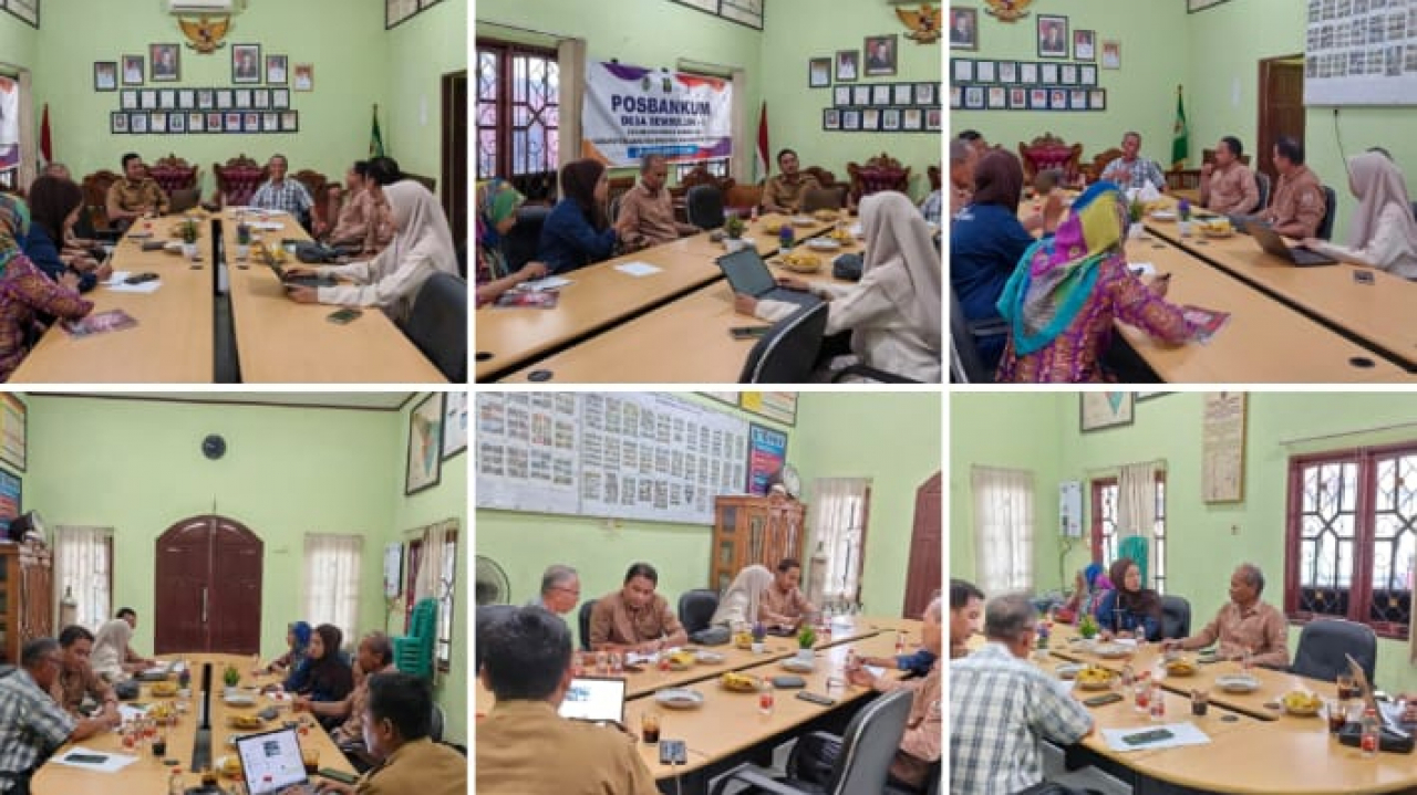 Kunjungan TA Pendamping Kabupaten Mengenai Penggunaan Dana Desa Terkait Bidang Kesehatan/Stunting dan Pengelolaan BUMDes