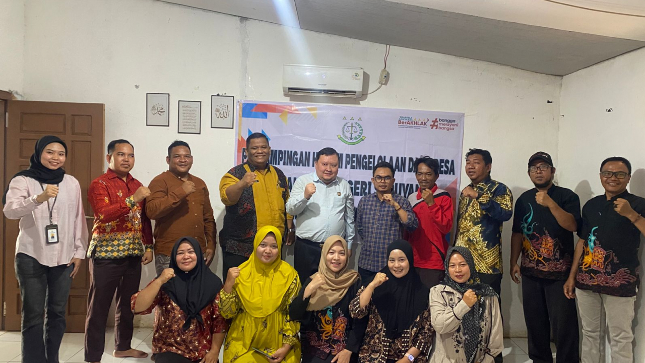 SOSIALISASI PENDAMPINGAN HUKUM PENGELOLAAN DANA DESA KEJAKSAAN NEGERI SERUYAN BIDANG  PERDATA DAN TATA USAHA NEGARA