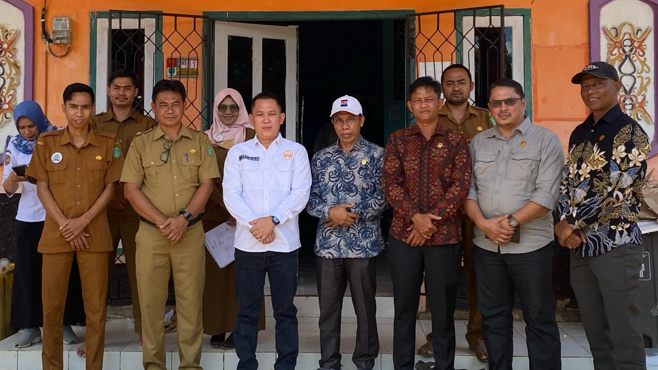 DPRD Sukamara Sambangi Nibung Terjun,  Semoga Makin Maju!