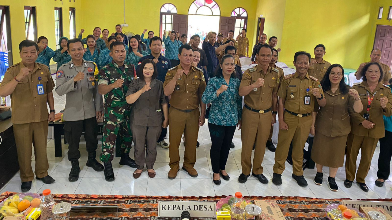 Tumbang Tariak Optimus juara lomba desa tingkat provinsi