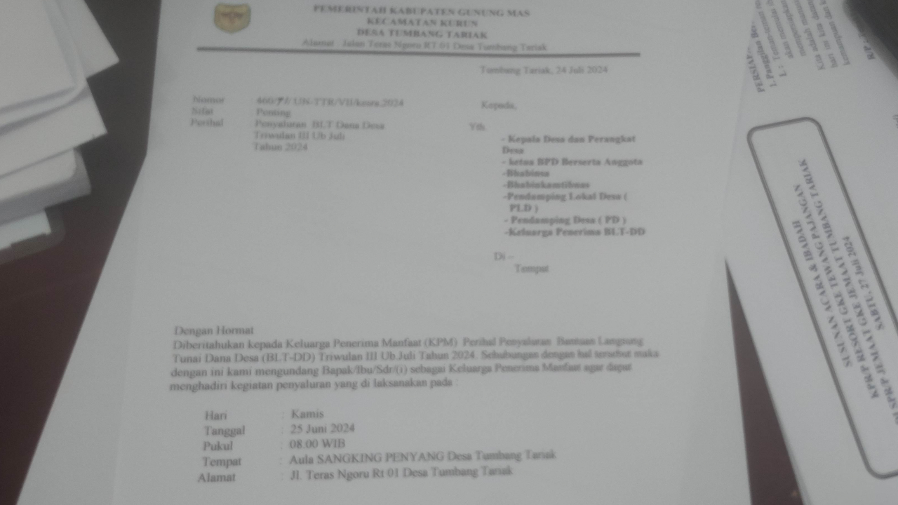 Jadwal Penyaluran Blt Triwulan 3 UB. Juli 2024