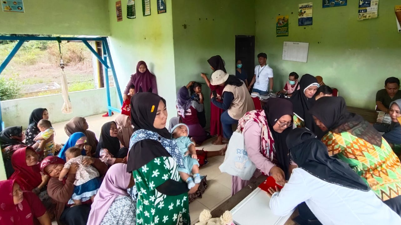Posyandu Sebangau Permai: Tingkatkan Kesehatan Ibu Anak