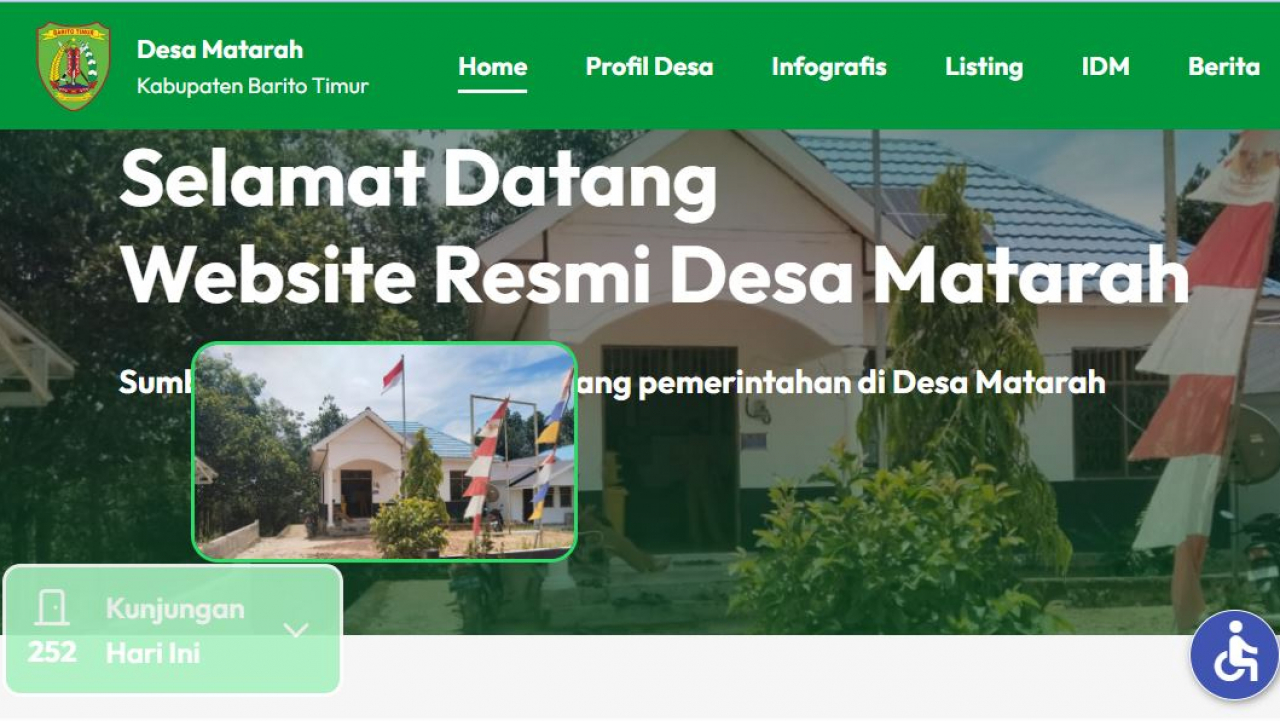 Peluncuran Sistem Pelayanan Berbasis Digital di Desa Matarah