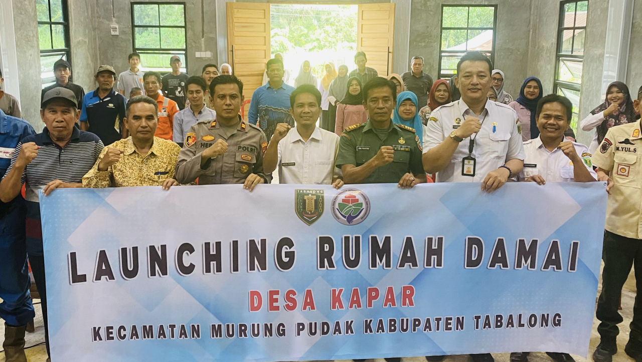 launching Rumah Damai Desa Kapar