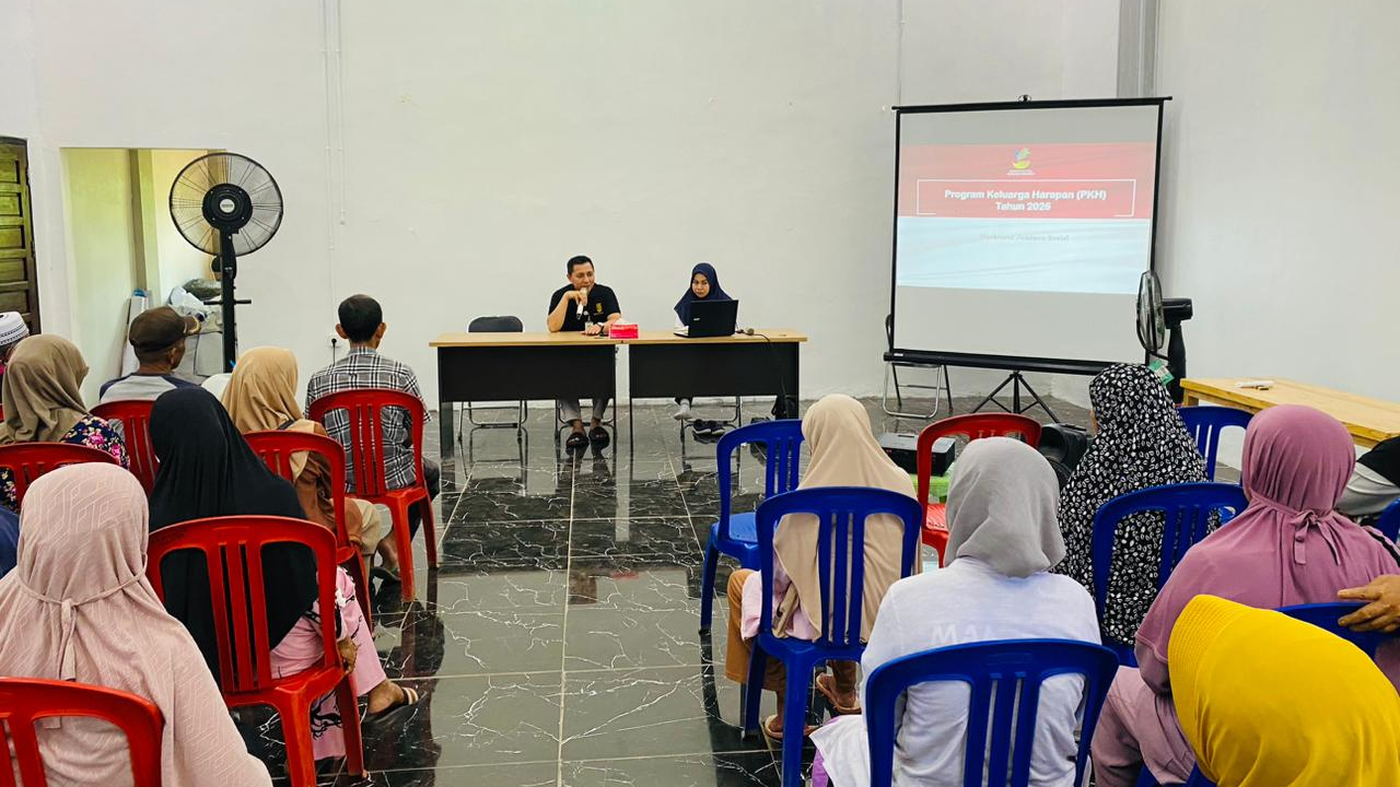 Pertemuan Rutin KPM PKH Desa Kapar, Sosialisasi Program Beasiswa Sarjana dari Bupati Tabalong