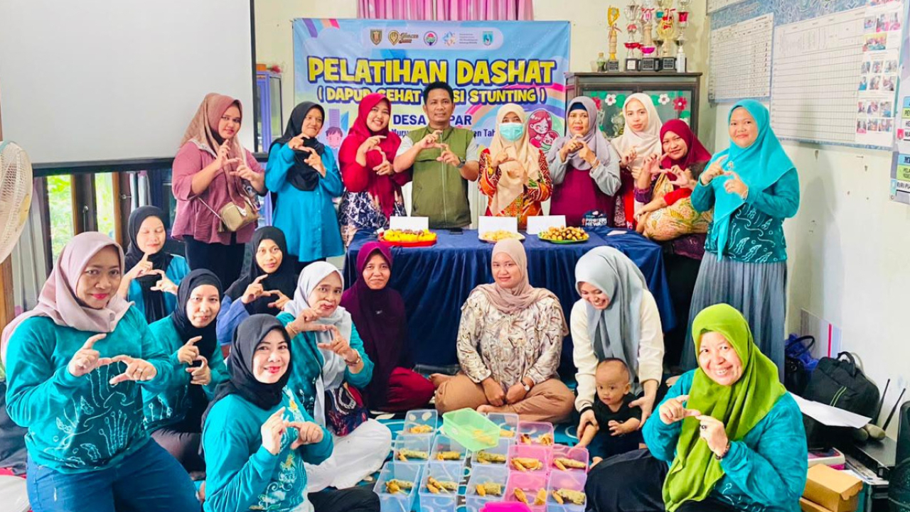 Desa Kapar Gelar Dapur Sehat Atasi Stunting (DASHAT), Wujud Komitmen Menekan Angka Stunting