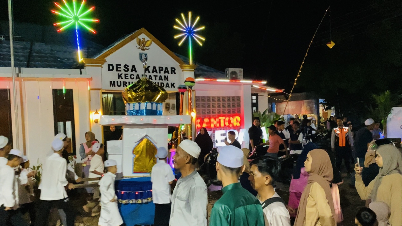 Takbiran Keliling Desa Kapar Idul Fitri 1445H/2024