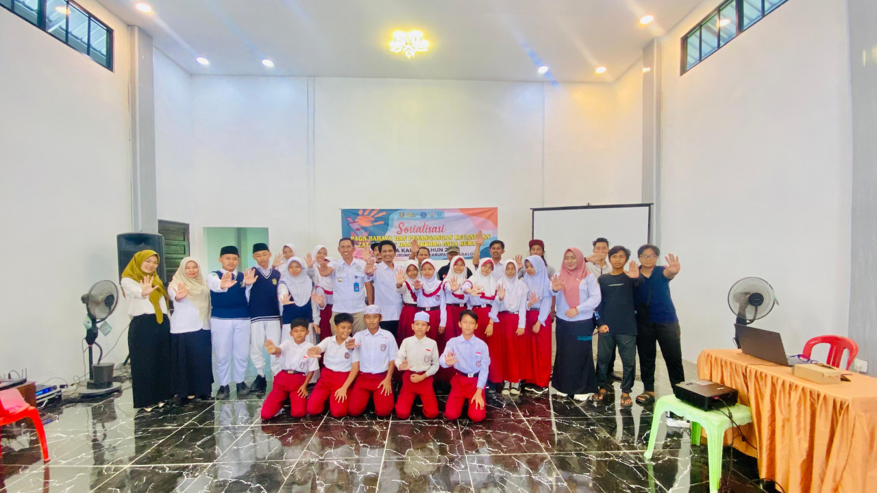 EMDES KAPAR GELAR SOSIALISASI P4GN BERSAMA BNN TABALONG UNTUK CEGAH PENYALAHGUNAAN NARKOBA DI KALANGAN REMAJA