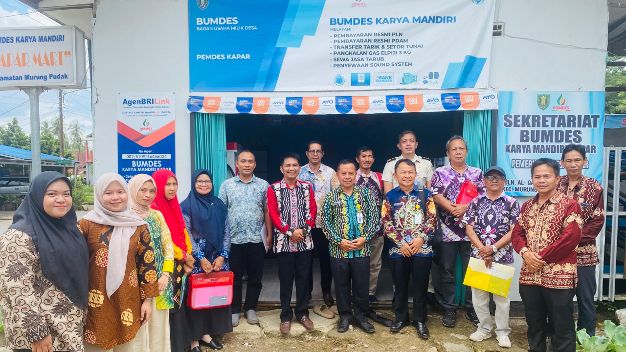 Penilaian Bumdes Karya Mandiri Desa Kapar di Ajang Penilaian Lomba Bumdes Tingkat Kabupaten