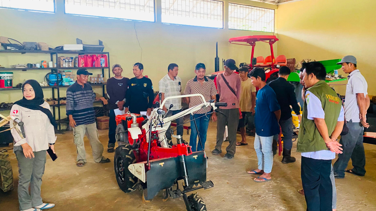 Pelatihan ALSINTAN Kelompok Tani Kapar
