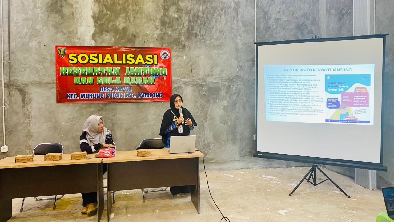 Sosialisasi Kesehatan Jantung dan Gula Darah bagi Lansia di Desa Kapar
