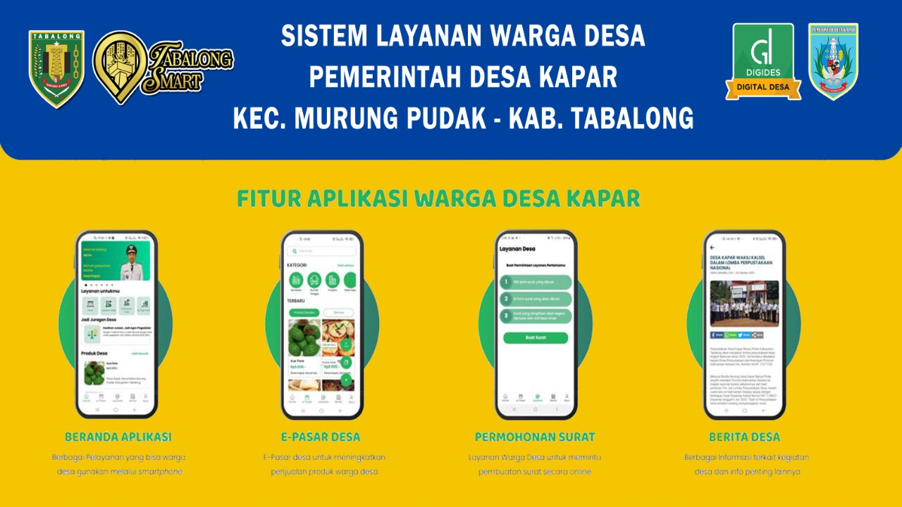 Warga Desa Kapar Kini Nikmati Fitur Layanan Digital untuk Akses Lebih Mudah ke Pemerintah Desa