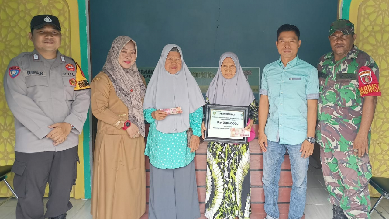 PEMBERIAN BANTUAN LANGSUNG TUNAI (BLT) UNTUK WARGA DESA KAPAR BULAN FEBRUARI DAN MARET TAHUN 2024
