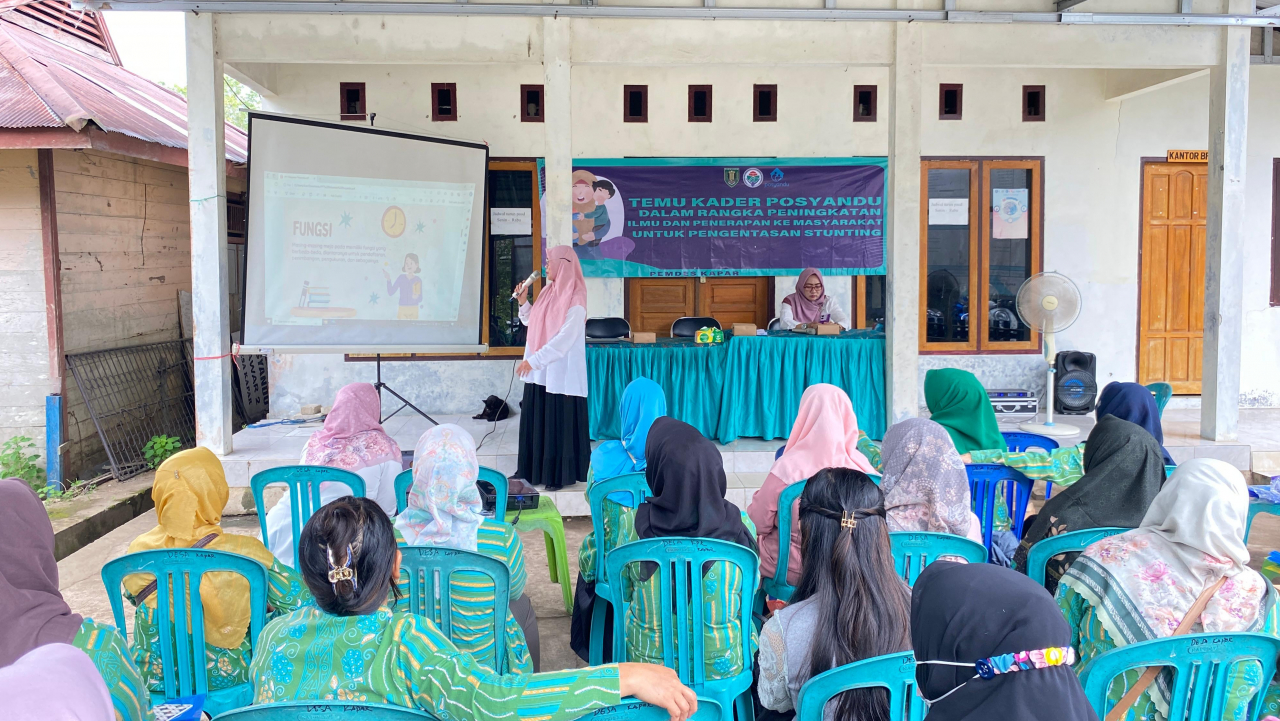 Pemdes Kapar Mengadakan Temu Kader Posyandu Untuk Peningkatan Ilmu dan Penerapan ke Masyarakat Untuk Pengentasan Stunting