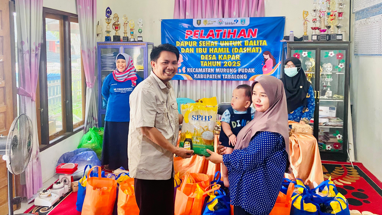 Pelatihan Dapur Sehat Untuk Ibu Hamil dan Balita Desa Kapar Upaya Mewujudkan Tabalong Pasti Sehat