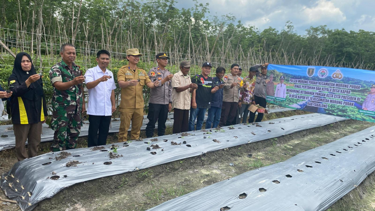 Desa Kapar Sukseskan Program Asta Cita Ketahanan Pangan