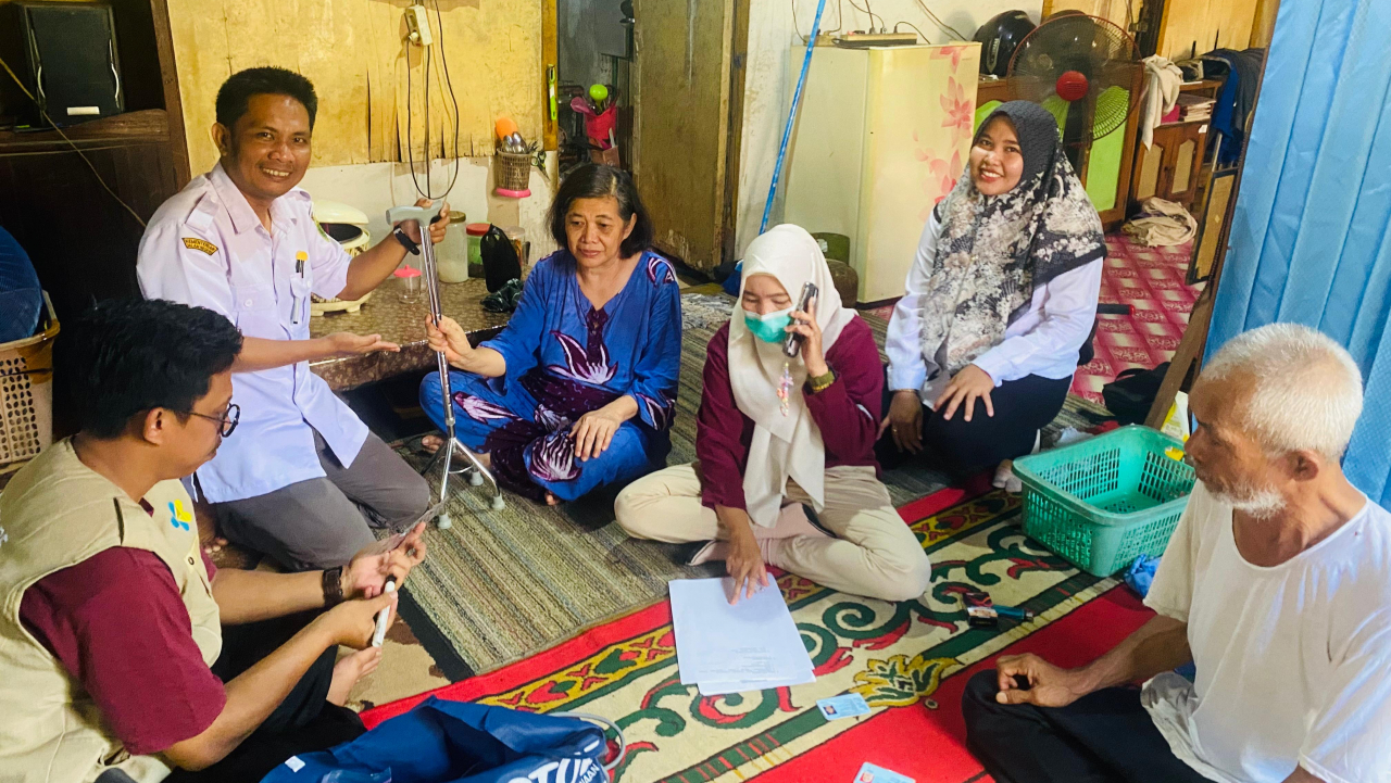 Desa Kapar Dukung "Tabalong Pasti Sehat" dengan Pelaksanaan Home Care