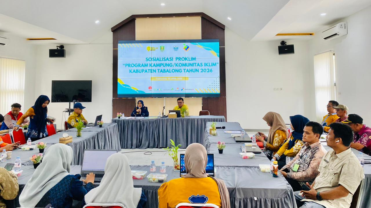 Desa Kapar Terpilih sebagai Kampung ProKlim 2026, Ikuti Sosialisasi di Aula DLH Tabalong