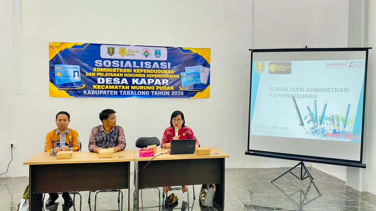 Disdukcapil Tabalong Sosialisasikan Pentingnya Administrasi Kependudukan Kepada Warga Desa Kapar