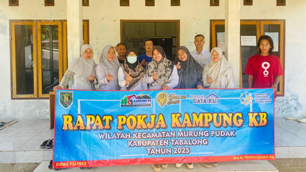Rapat Rutin Pokja Kampung KB di Desa Kapar