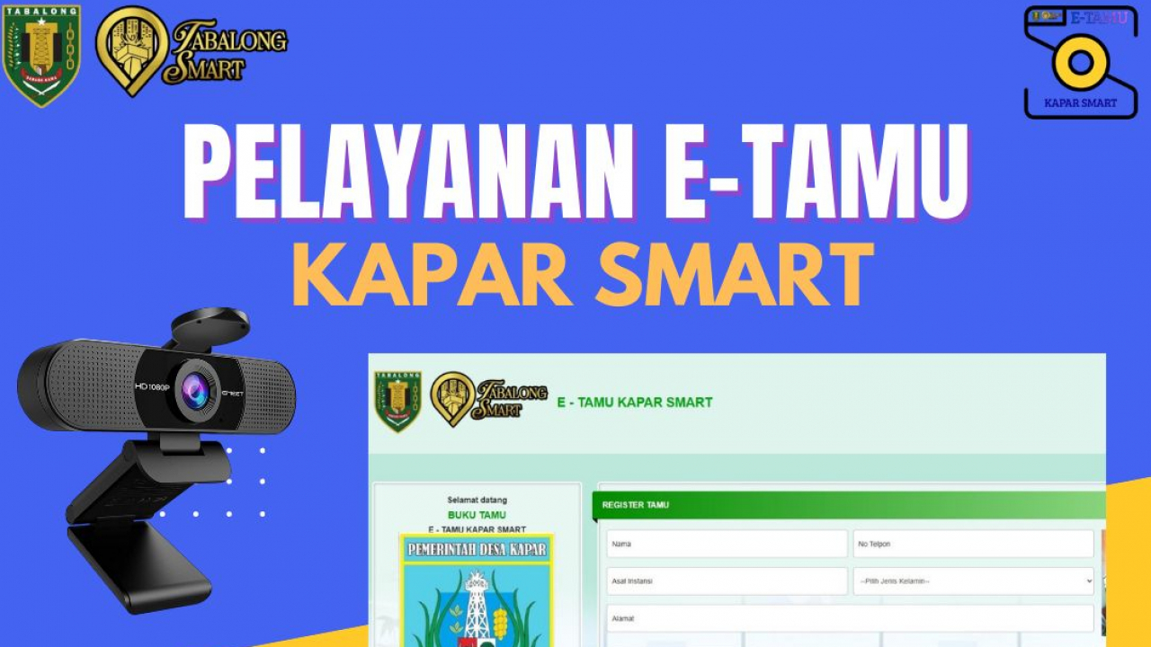 Mulai 12 Januari 2026 diberlakukan E- Tamu Kapar Smart
