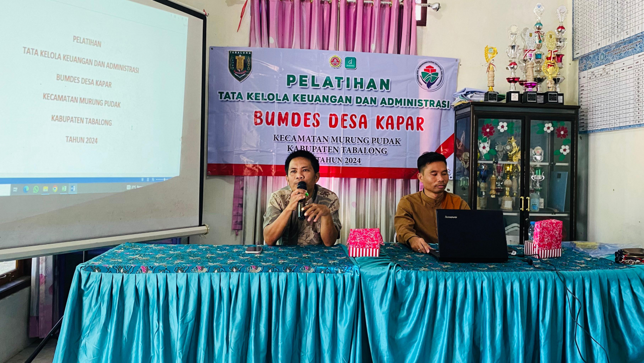 Pelatihan Bumdes Desa Kapar