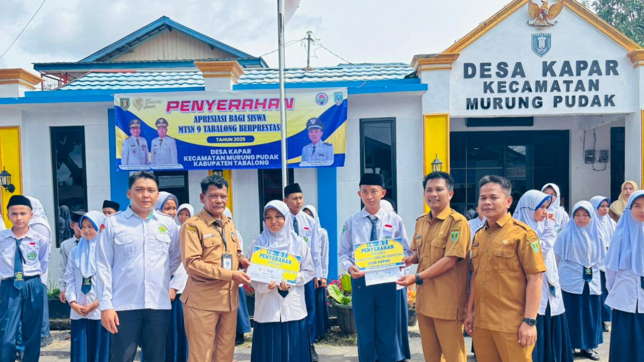 Apresiasi Prestasi MTSN 09 Murung Pudak