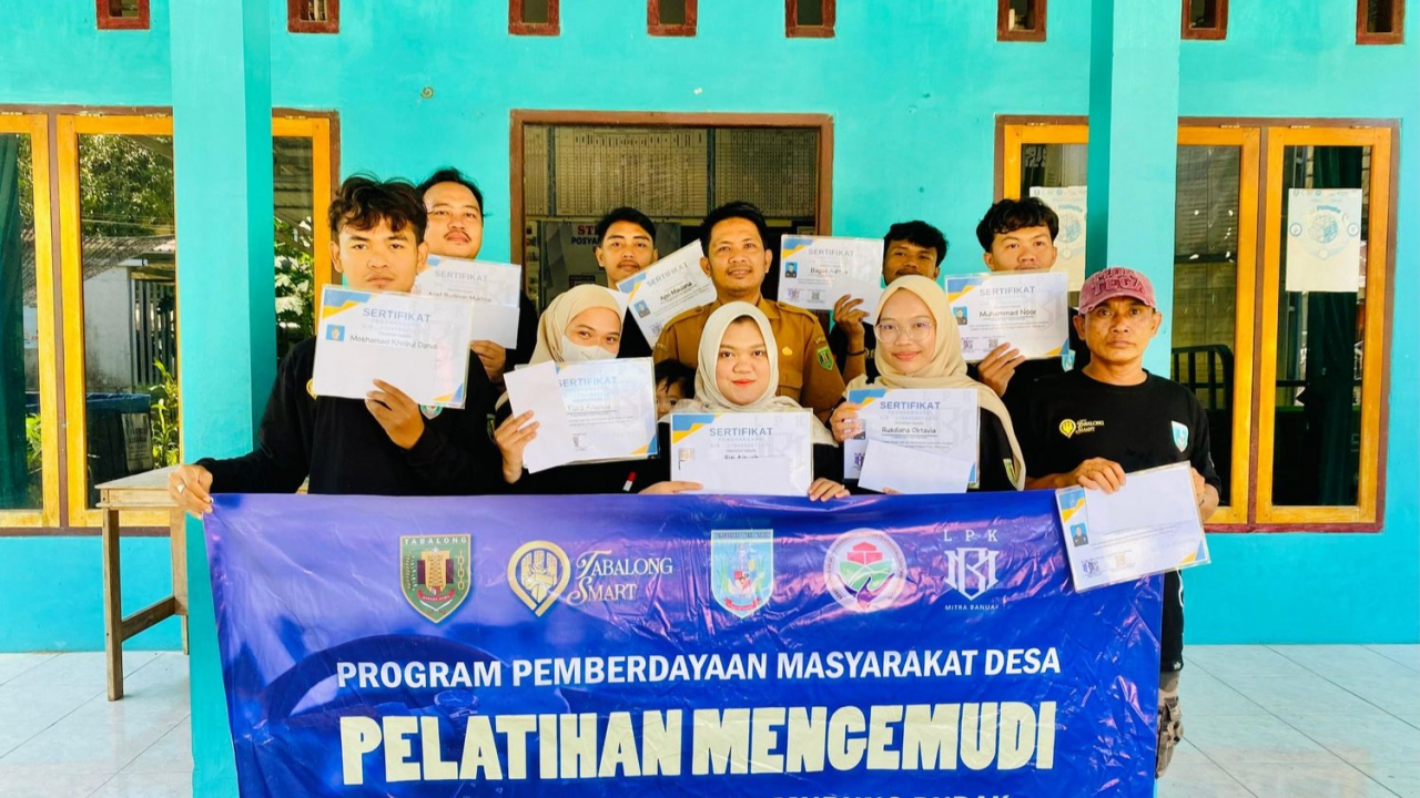 Pelatihan Mengemudi Desa Kapar Sukses Ciptakan Tenaga Terampil bagi Masyarakat Ciptakan Tabalong Smart