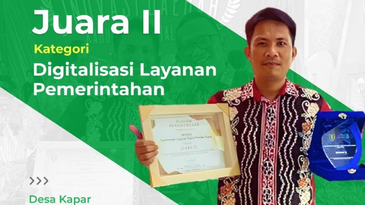 Penghargaan Pelayana Publik Tingkat Kabupaten Tabalong