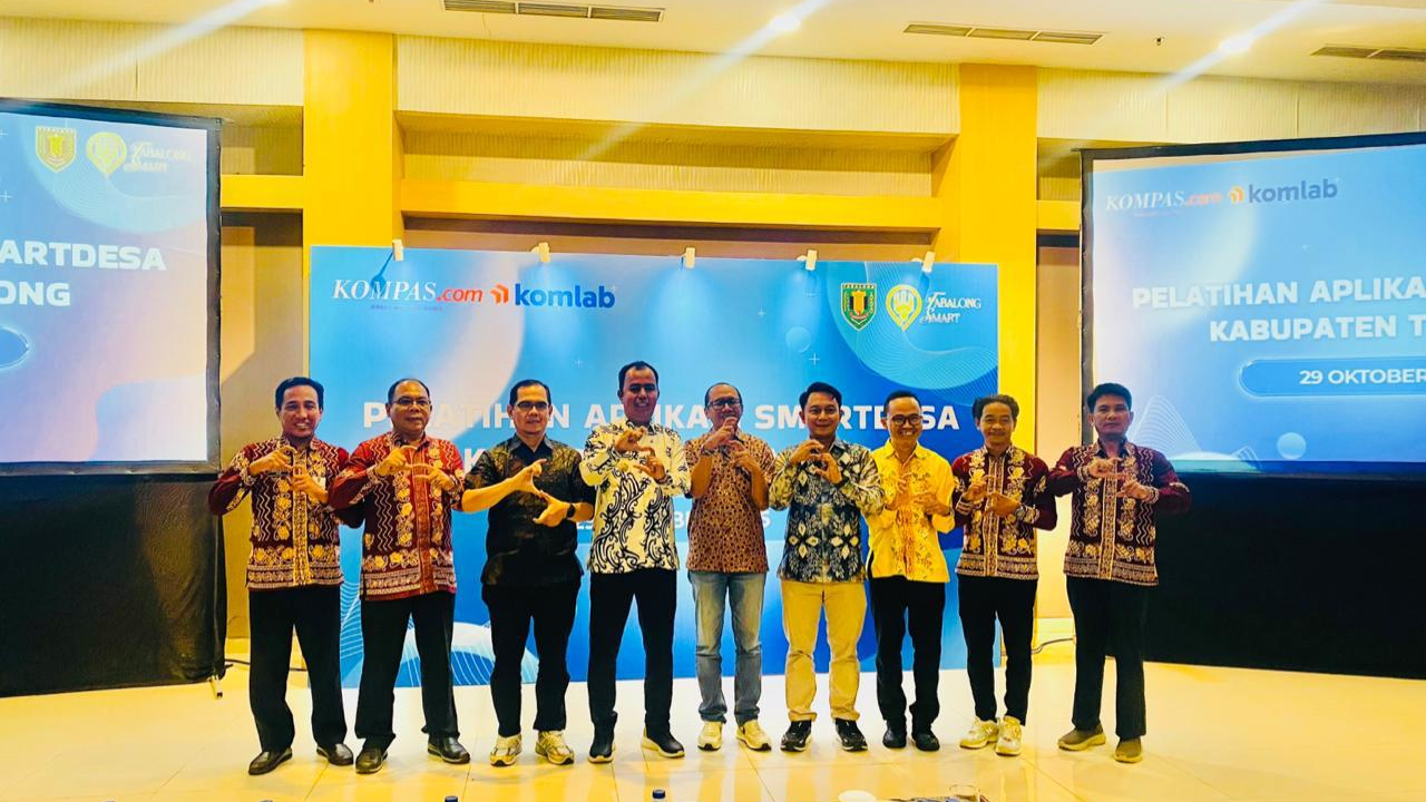 Pemerintah Desa Kapar Ikuti Pelatihan Aplikasi Smart Desa di Gedung Kompas, Palmerah Jakarta Barat