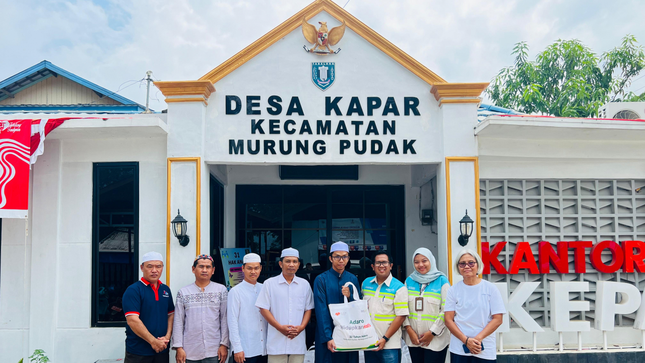 PEMDES KAPAR BERKERJASAMA DENGAN PT.TPI UNTUK MEMBERIKAN BANTUAN SEMBAKO KESELURUH LANGGAR ,MESJID,DAN GEREJA YANG ADA DI DESA KAPAR