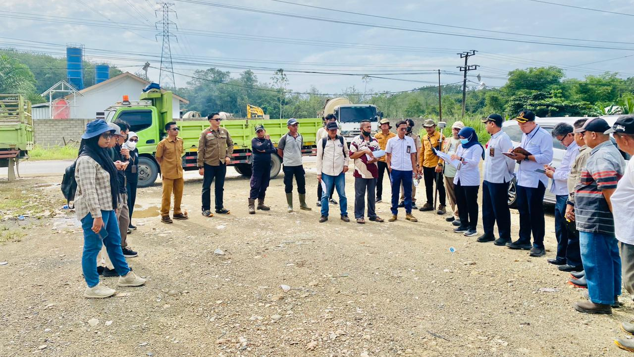 Sidang Lapangan Sengketa Tanah Warga Desa Kapar dan Desa Kasiau Digelar
