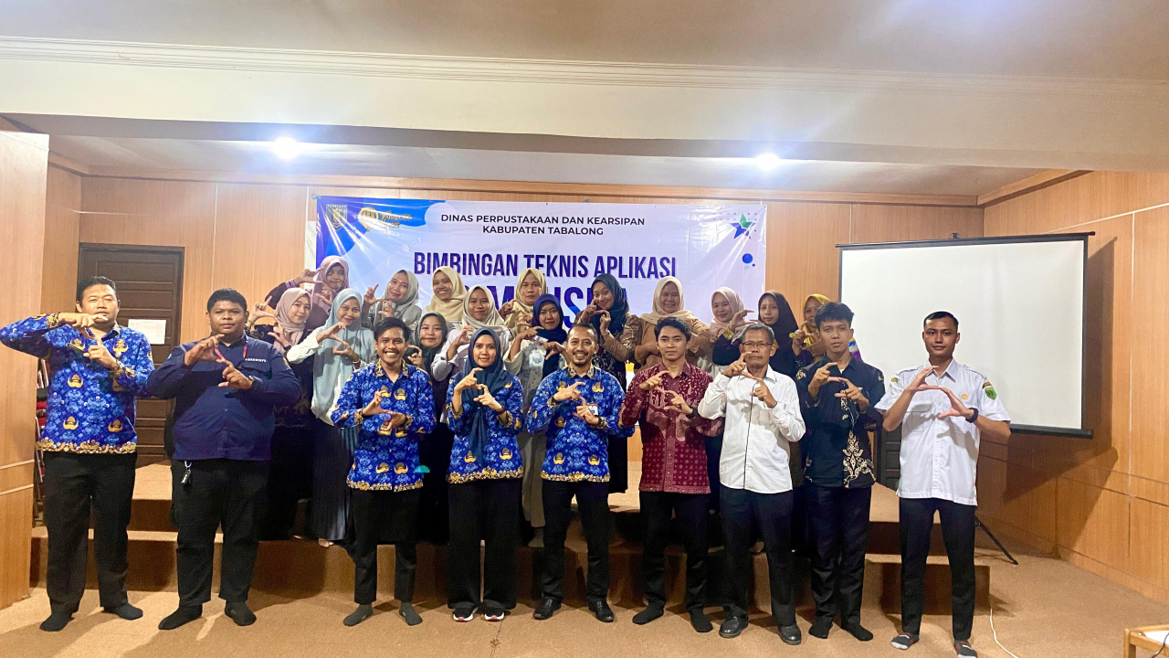 Pengelola Perpustakaan Banua Pintar Desa Kapar Ikuti Bimtek Aplikasi Simpusda di Dinas Perpustakaan Tabalong